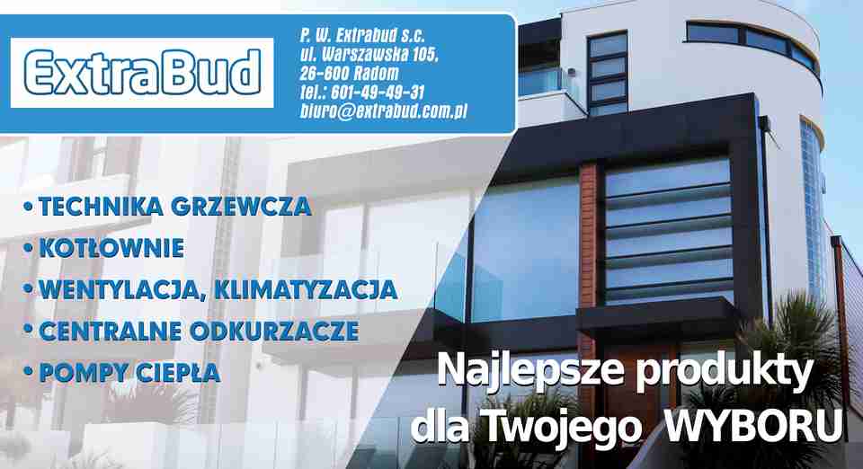EXTRABUD KRZYSZTOF SZAFRAŃSKI - pompy ciepła RADOM pompy ciepła RADOM